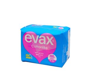 Compresas Evax cottonlike alas normal 19 un
