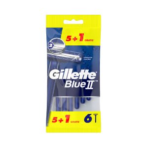 Maquinilla Gillette blue II  pack-5+1 un