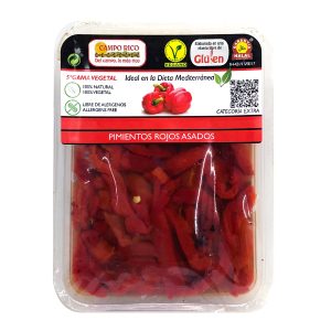 Pimientos asados tiras Campo Rico 350 g