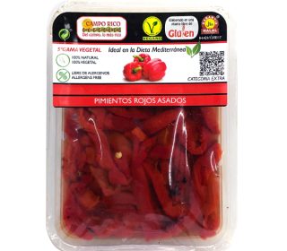 Pimientos asados tiras Campo Rico 350 g