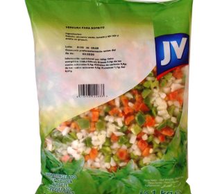 Verdura para sofrito J.V. bolsa 1 kg