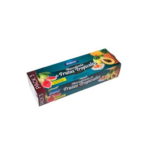 Cocktail frutas tropical Diamir pack-3x140 g