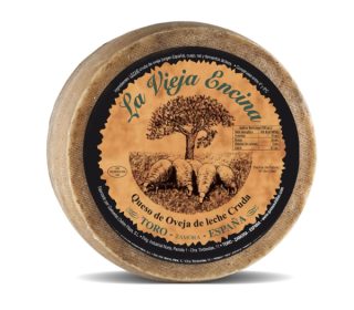 Queso oveja curado leche cruda La Vieja Encina, 250 g