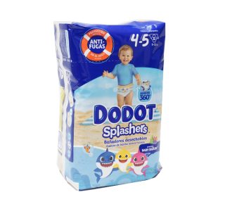 Pañales Dodot splashers t-4:11 un