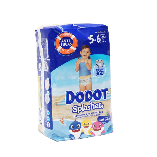 Pañales Dodot splashers t-5:10 un