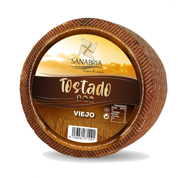 Queso viejo tostado mezcla Sanabria, 250 g