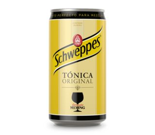 Tónica Schweppes lata 25 cl