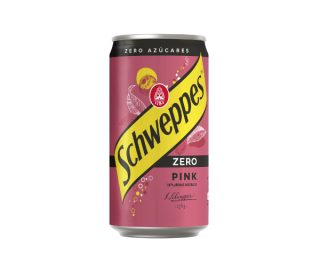 Tónica Schweppes pink lata 25 cl