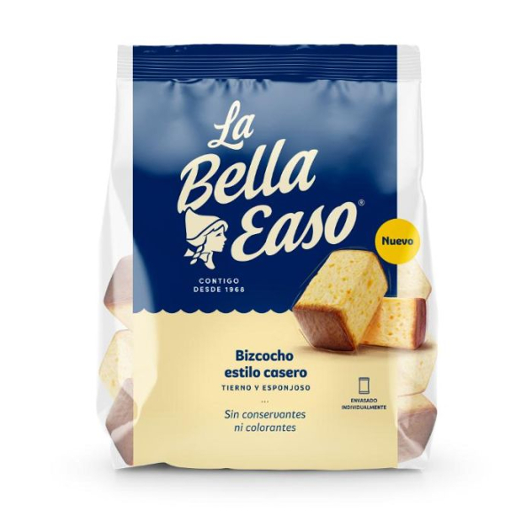 Bizcocho a trozos La Bella Easo 280 g