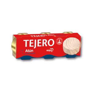 Atún al natural Tejero pack-3x52 g