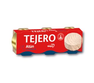 Atún al natural Tejero pack-3×52 g