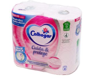 Papel hig. Colhogar Protec 3c 4 rollos