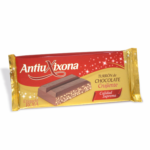 Turrón Antiu Xixona choco crujiente 150 g