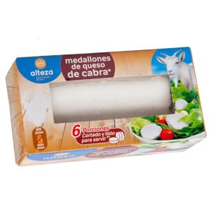 Queso cabra rulo precortado Alteza 100 g