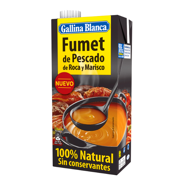 Fumet pescado roca y marisco G. Blanca 1 Lt Fumet pescado roca y marisco G. Blanca 1 Lt