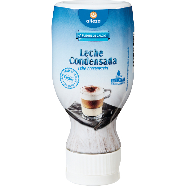 Leche condensada anti-goteo Alteza 450 g Leche condensada anti-goteo Alteza 450 g