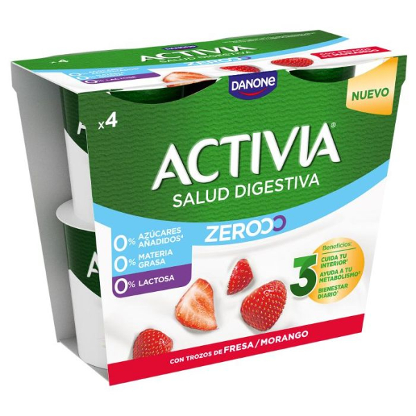 Activia triple 0% pack-4×120 g