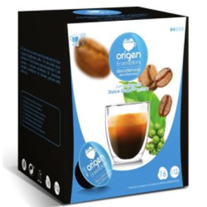 Cápsulas café Origen descafeinado 16 cap.