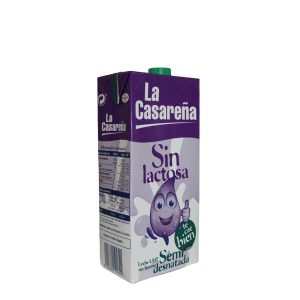 Leche sin lactosa La Casareña semi 1 Lt