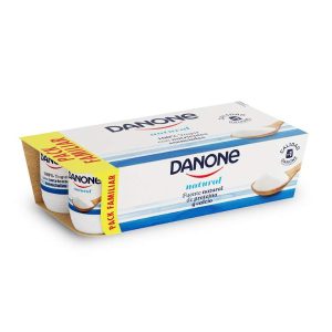Yogur Danone natural pack-8x120g