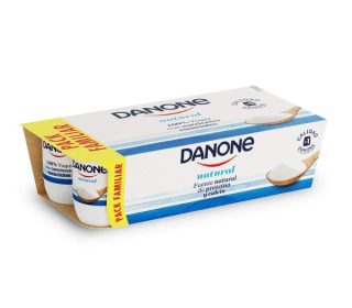Yogur Danone natural pack-8x120g