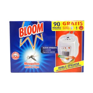 Insecticida Bloom elect. doble efecto apar.+2 recamb