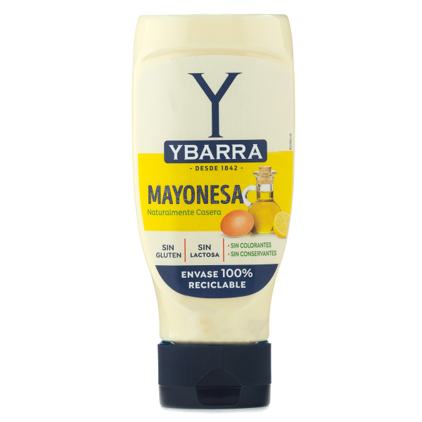 Mayonesa Ybarra bocabajo 400 ml Mayonesa Ybarra bocabajo 400 ml