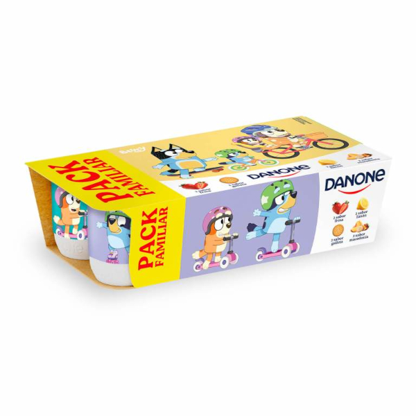 Yogur sabores Danone pack-8x120 g