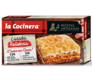 Lasaña boloñesa La Cocinera 500 g