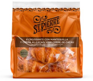 Croissants pequeños choco St. Pierre 288 gr.