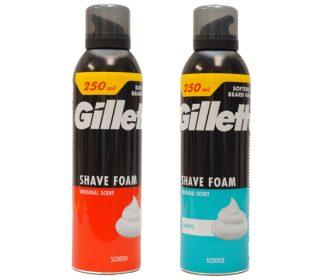 Espuma afeitar Gillette spray 250ml.