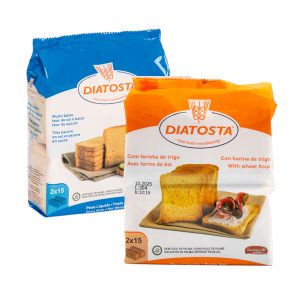Pan biscottes Diatosta normal o integral o s/s, 225 gr.