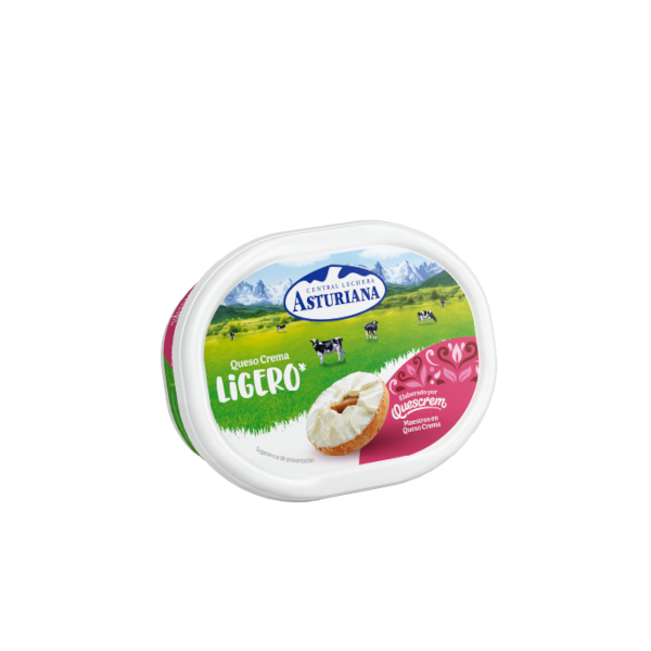 Queso crema ligero Asturiana 200 g Queso crema ligero Asturiana 200 g