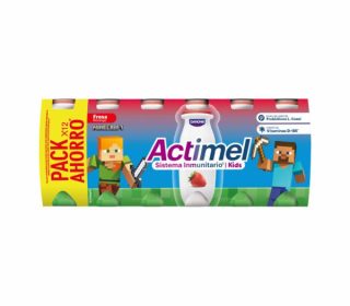 Actimel fresa pack-12x100g