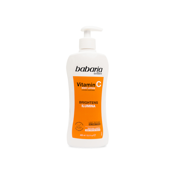 Body milk Babaria vitamina C c/dosificador 400 ml