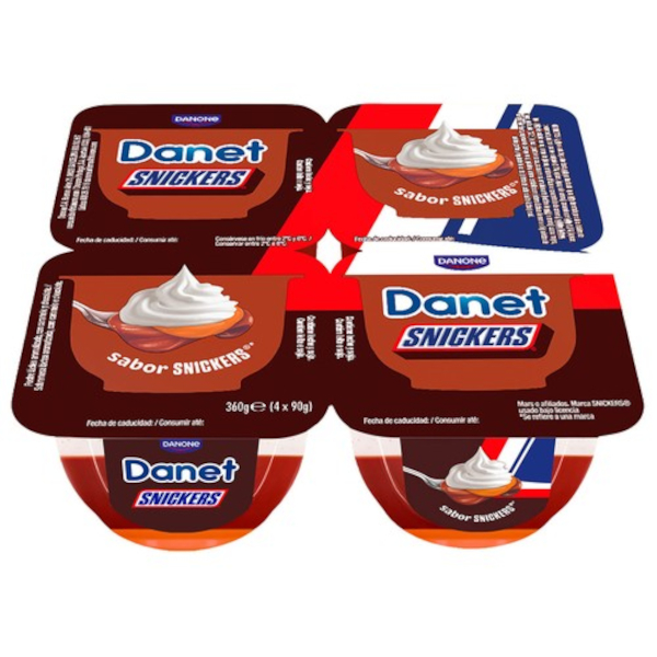 Danet Snickers pack-4x90 g
