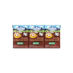 Batidos chocolate Asturiana pack-3x200ml
