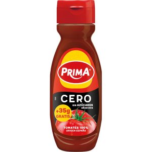Ketchup Prima cero pet 265g+35 g. gratis